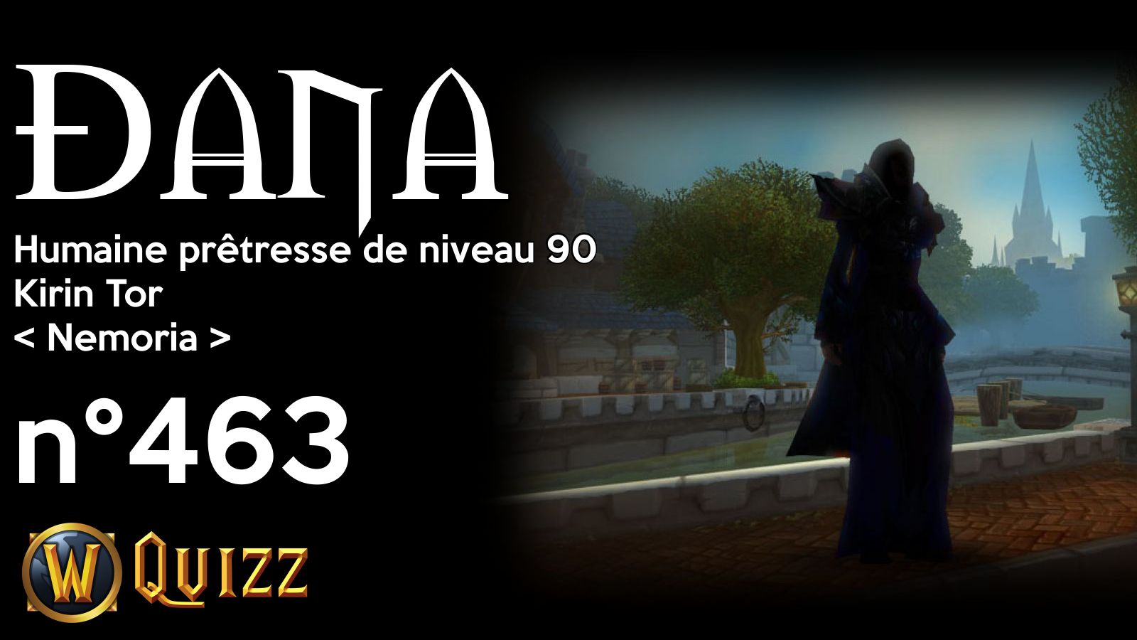 Ðana, Humaine prêtresse de niveau 90, Kirin Tor