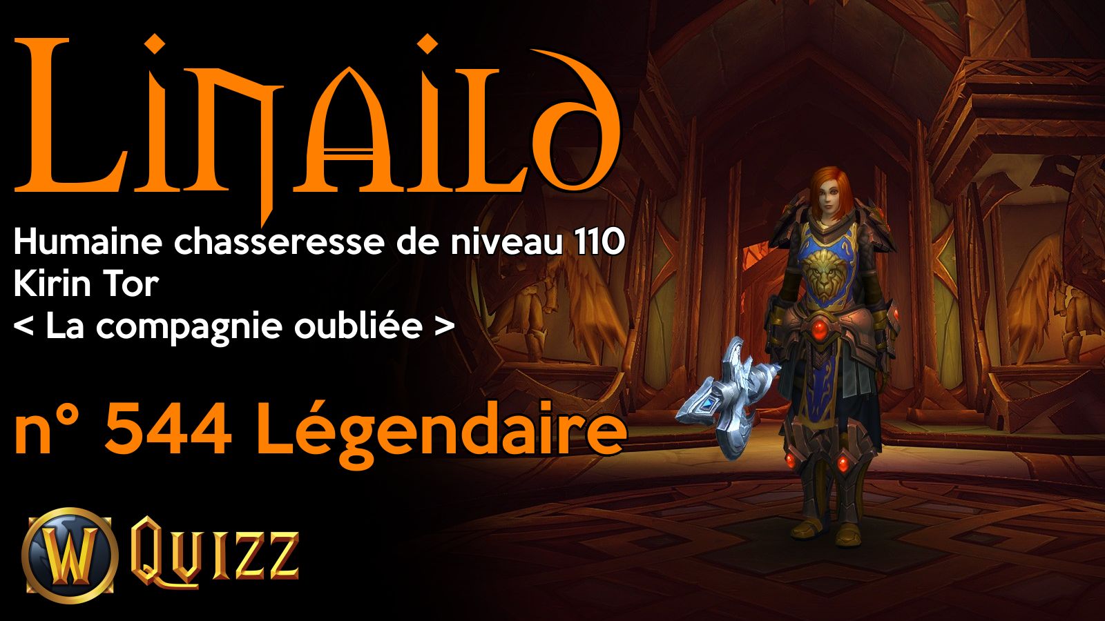 Linaild, Humaine chasseresse de niveau 110, Kirin Tor