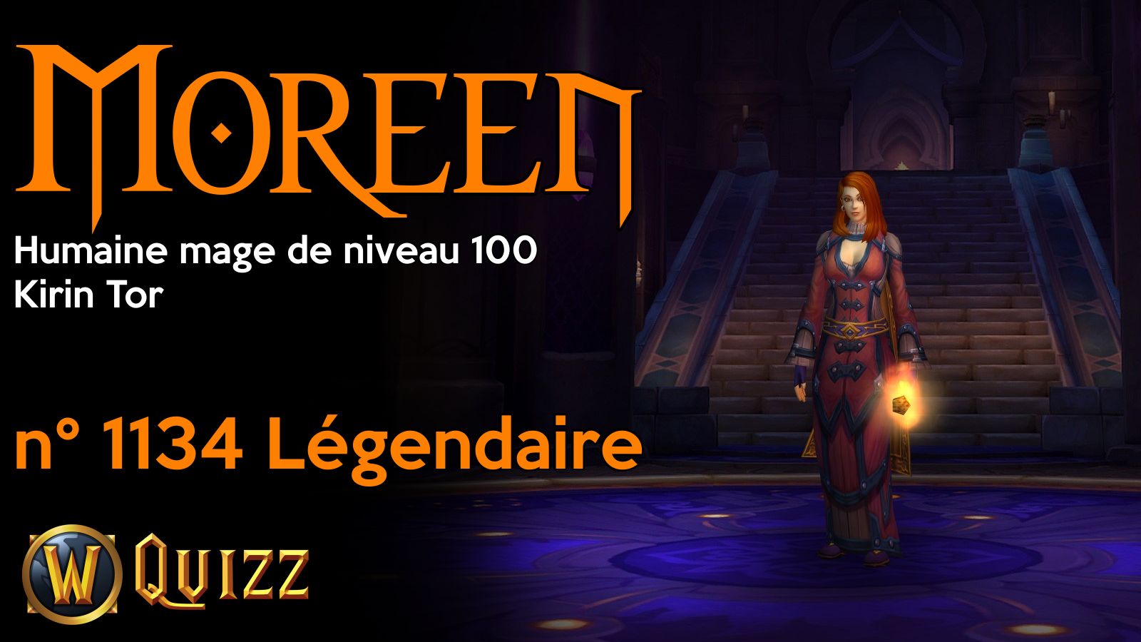 Moreen, Humaine mage de niveau 100, Kirin Tor