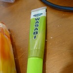 Un tube de wasabi, normal !