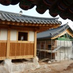 Le chantier de reconstruction du palais de Gyeongbokgung