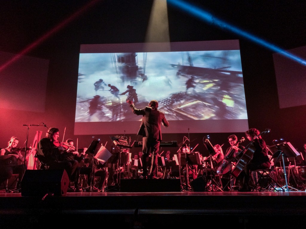 L'orchestre symphonique de Budapest interprétant le thème d'Assassin's Creed IV Black Flag