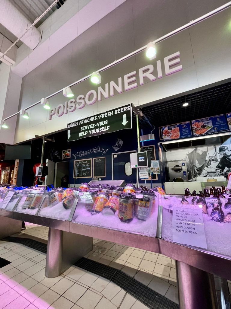 Les bières en vente chez Leclerc